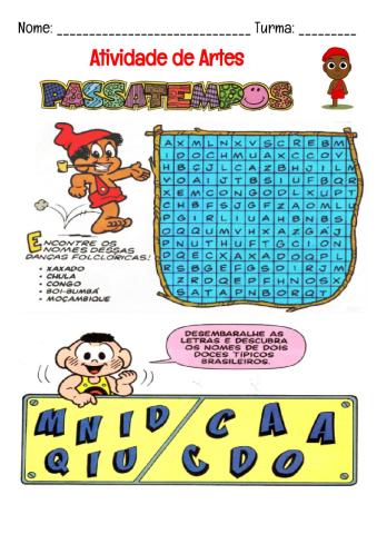 Passatempos do Folclore