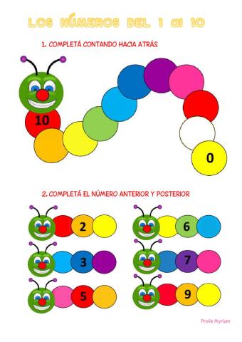 Números del 1 al 10