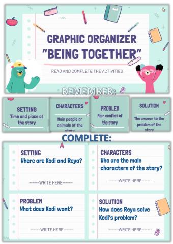 Being Together - Graphic Organizer