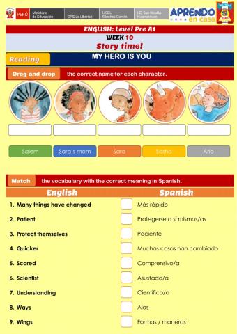 Story time - My hero is you