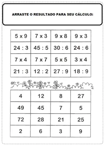 Multiplicação-Divisão