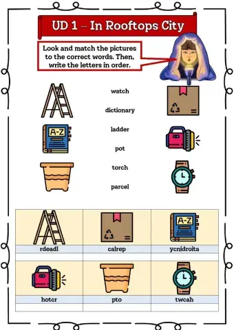 In Rooftops City - 4º UD 1 Ficha 6