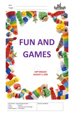 Fun and games (1)