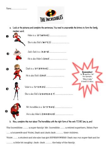 The Incredibles Act 5th JC