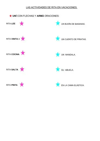 Las vacaciones de rita