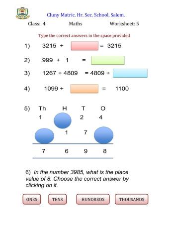Class 4 Maths 5