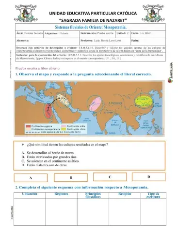 Sociedades fluviales de oriente, mesopotamia.