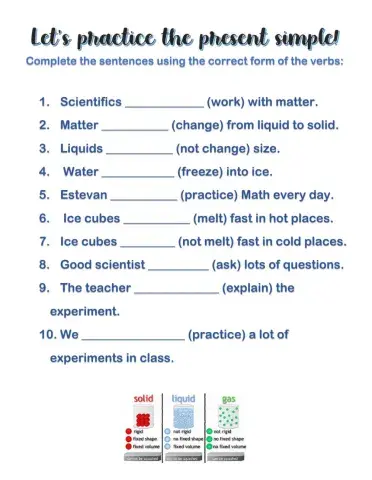 Present Simple practice