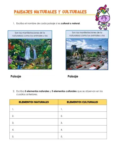 Paisaje natural y cultural