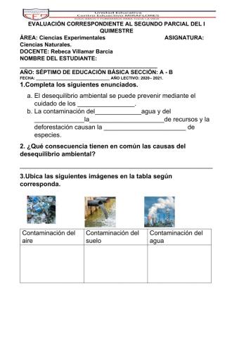 El cuidado de los ecosistemas