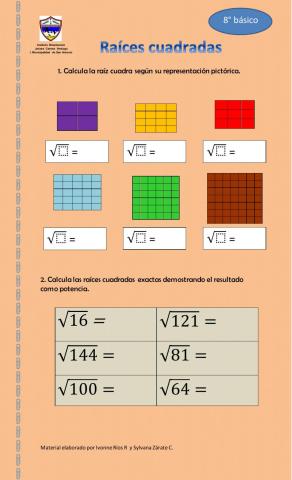 Raíces cuadradas