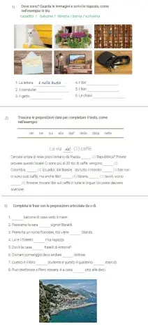 Preposizioni articolati