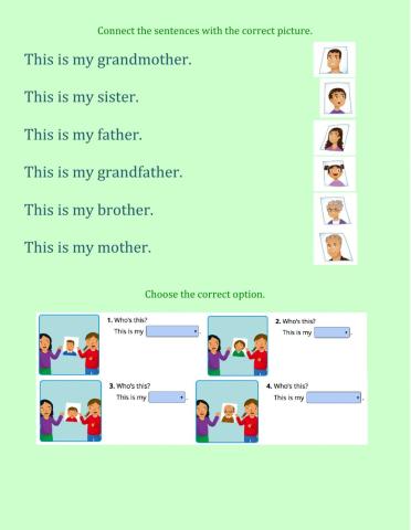 Practice: This is my...