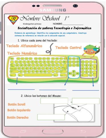 Socialización de Saberes Tecnología-1°-Newlove