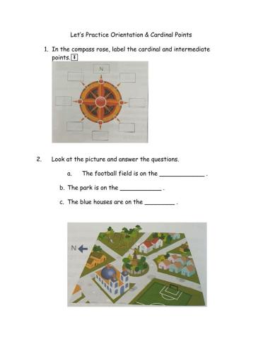Let's Practice Cardinal Points and Instruments