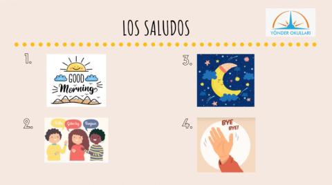 Los saludos