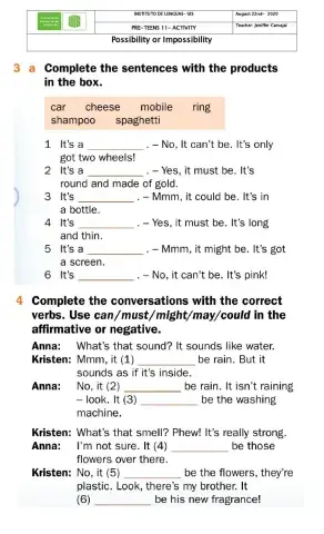 Possibility & Impossibility