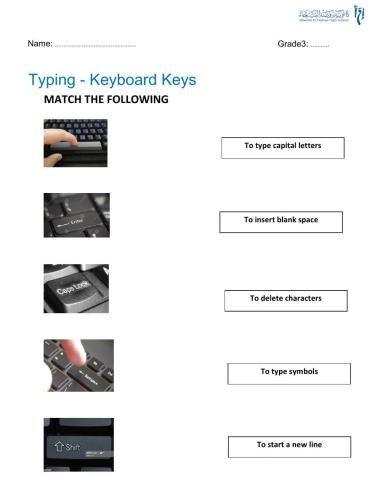Keyboard special keys