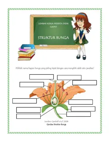 LKPD STRUKTUR BUNGA