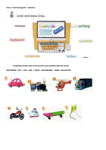 I want that game Revision