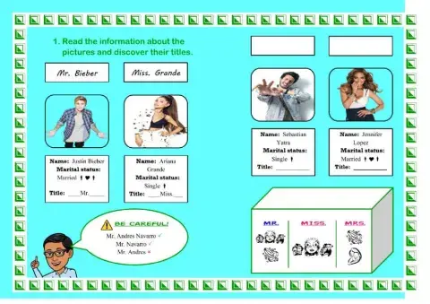 Titles (Read and write)