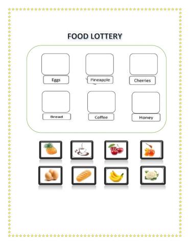 Food lottery