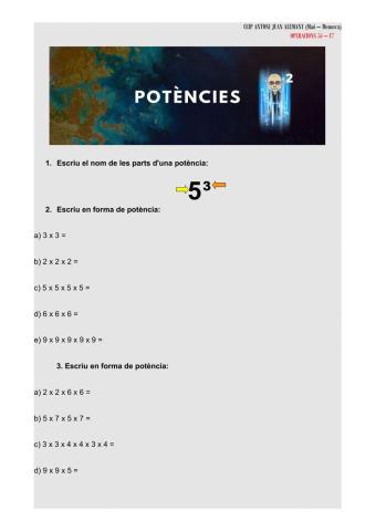 Potències