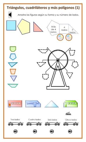 Triángulos, cuadriláteros y otros polígonos
