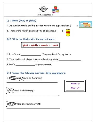 Homework Sheet 9