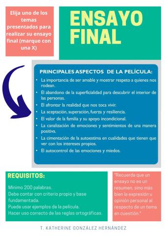 Ensayo final
