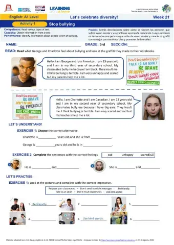 Week21 Aprendo en Casa MMN- Nivel A1