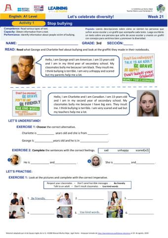 Week21 Aprendo en Casa MMN- Nivel A1