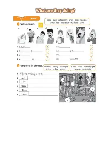 What are they doing?