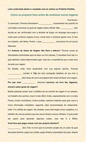 Como se preparar bem antes de conhecer novos lugares