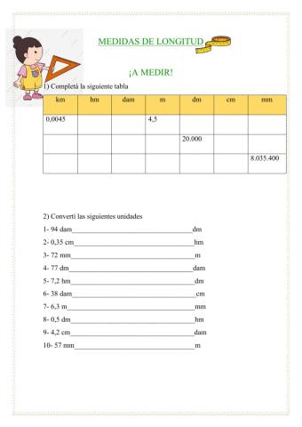 Unidades de Longitud