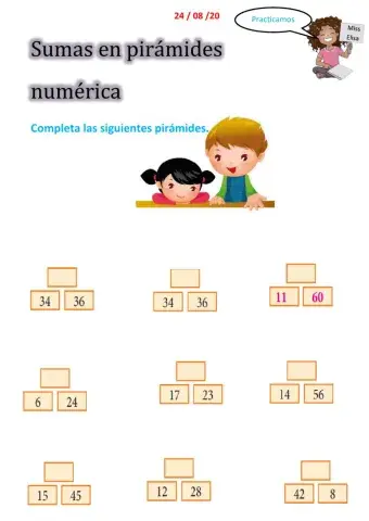 Pirámides numéricas