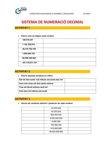 Sistema de numeració decimal