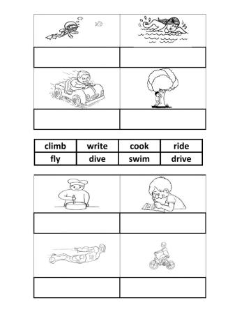 Drag verbs