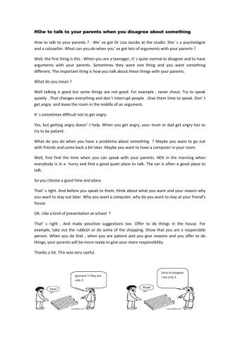 How to avoid getting into an argument.