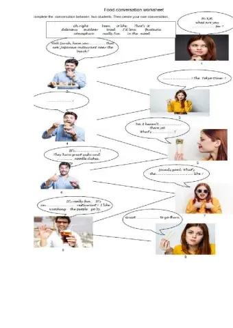 Going to the restaurant