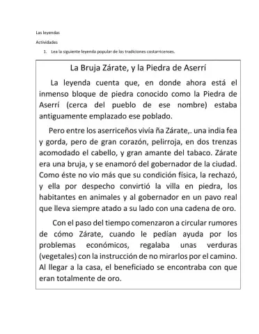 Leyenda costarricense