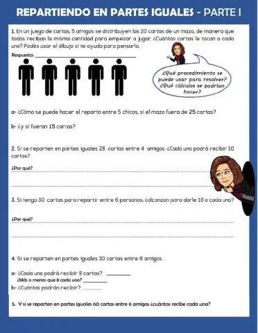 Repartiendo en partes iguales - parte 1