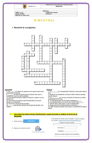 Bimestral religión periodo 3-9°