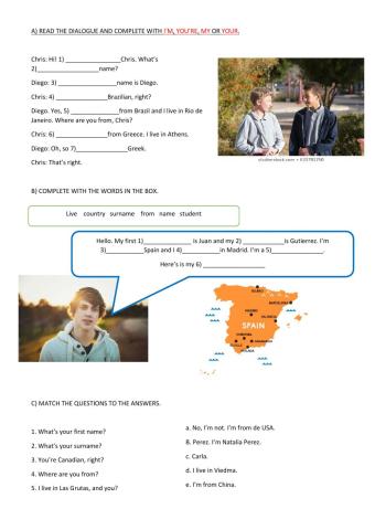 Personal information