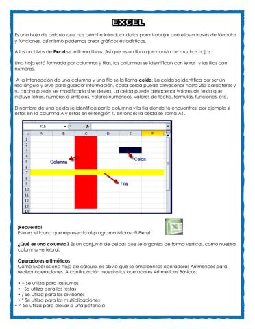 Excel Primaria