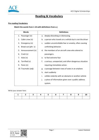 ADS - RV: Week 7 - Worksheet 1