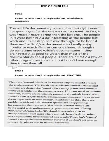 Grammar second term language 3