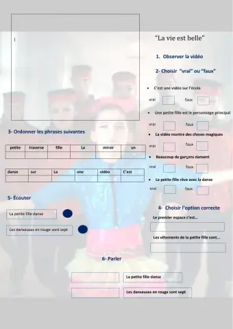 Présent de l'indicatif