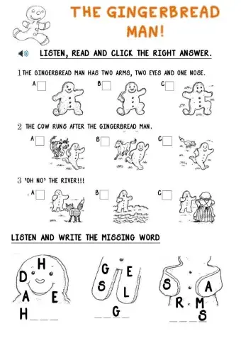 The ginger bread man part 1