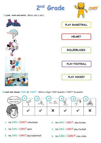 2nd Grade Practical Work